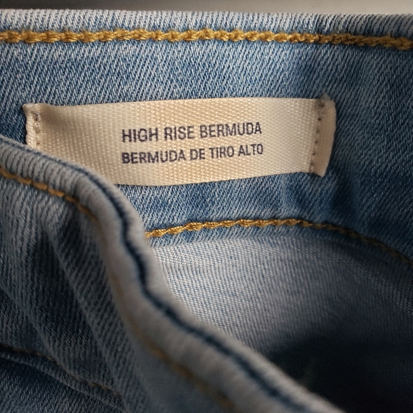 Plus Size 24W Bermuda Jeans Shorts stretchy 24 target women's 3x New! - Picture 4 of 7